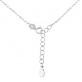 Lantisor argint si pandantiv cu pietre DiAmanti Z1496N-DIA